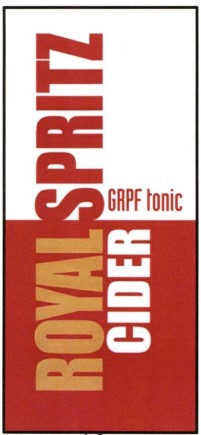Промисловий зразок «1.-3. ЕТИКЕТКА ДЛЯ НАПОЇВ «ROYAL SPRITZ CIDER»», реєстраційний номер №48392