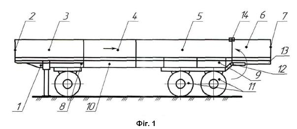 Корисна модель «РОЗСУВНИЙ АВТОПРИЧІП», патент №162989